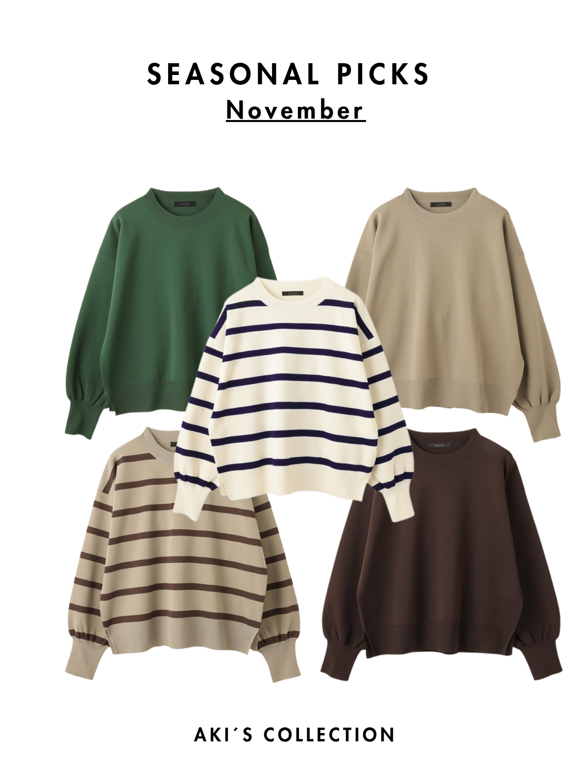 【Seasonal Picks】 Vol.6 THE ハイテクプルオーバー