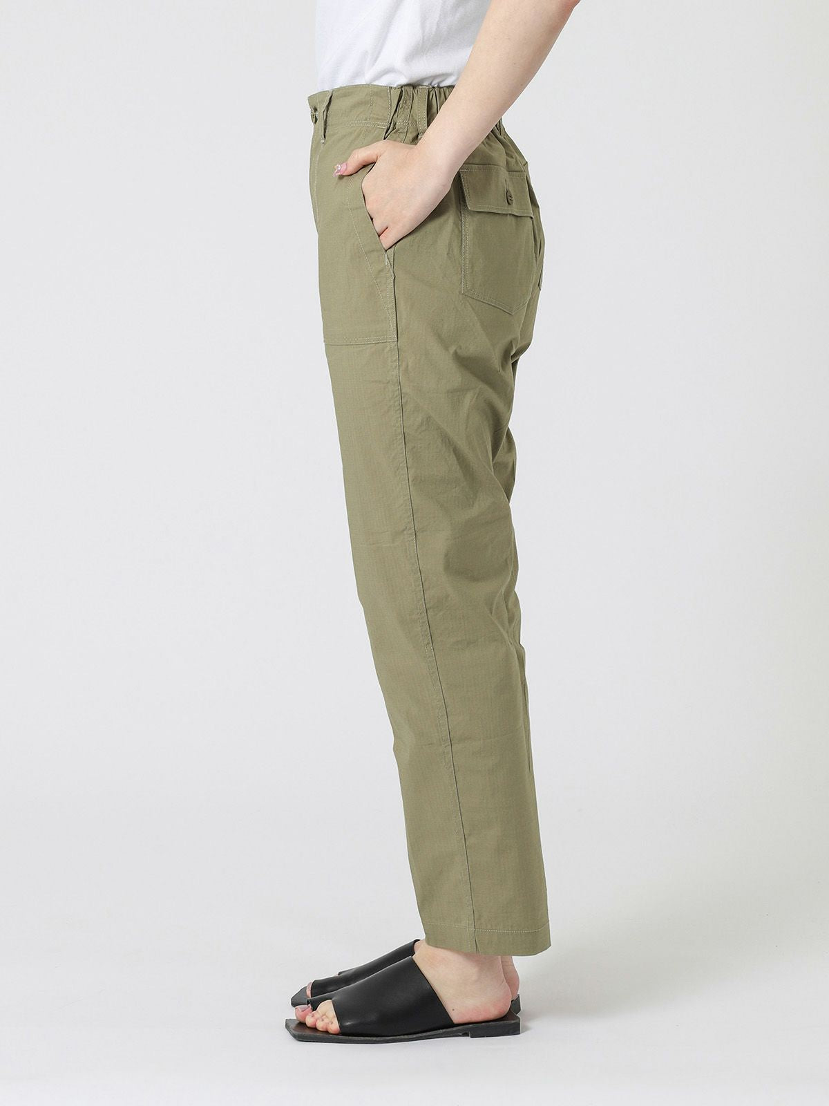 lelill レリル イージーベイカーパンツ(リップストップ)