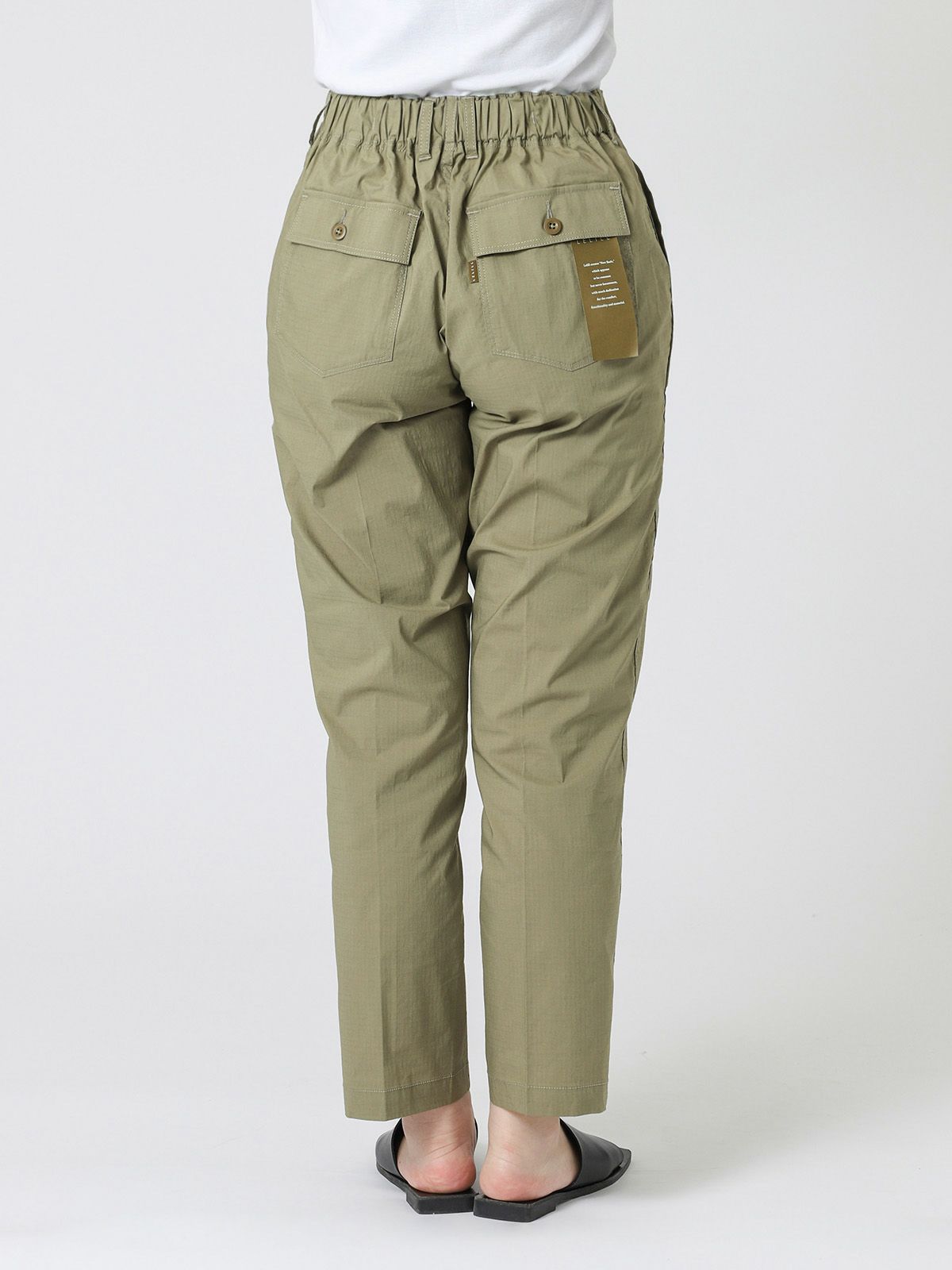 lelill レリル イージーベイカーパンツ(リップストップ)