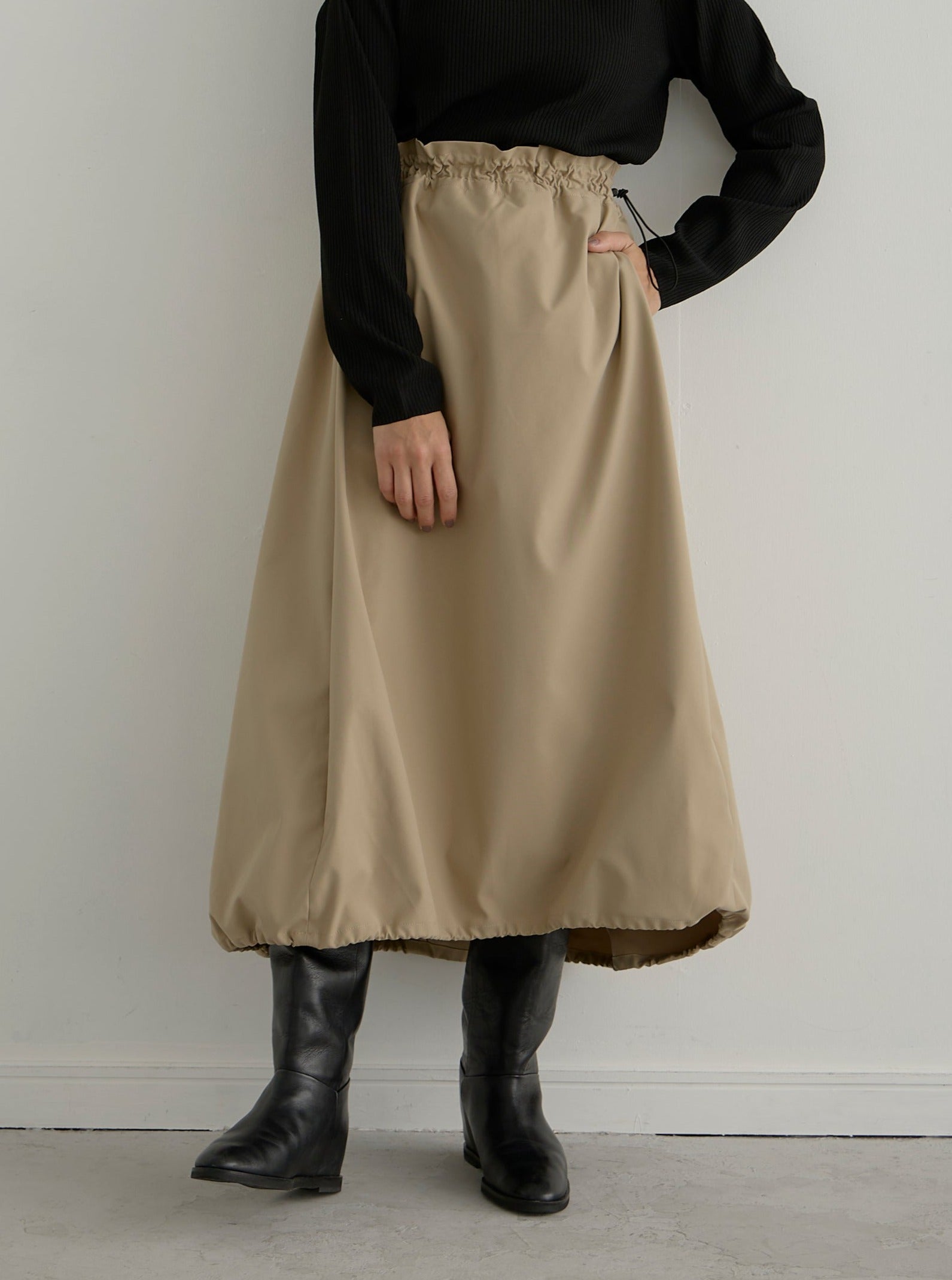 lelill レリル バルーンフレアースカート