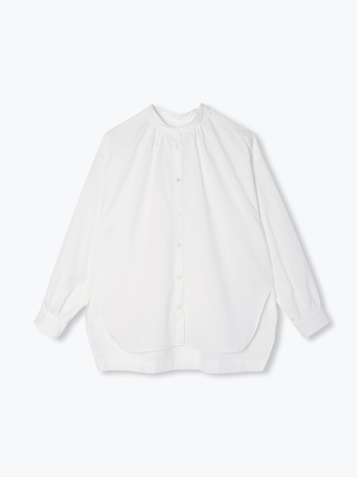 おためしレリル第2弾|スタンドカラー ピマソロ ブラウス