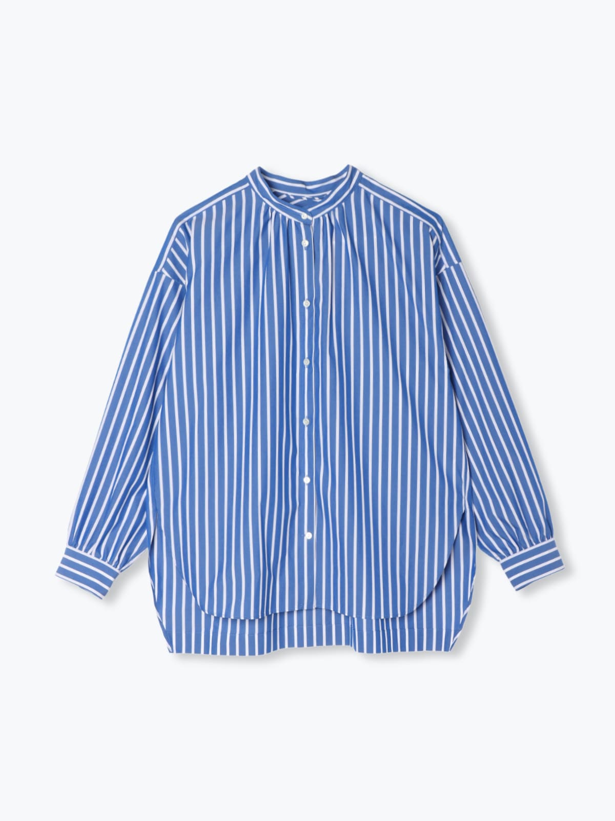 おためしレリル第2弾|スタンドカラー ピマソロ ブラウス