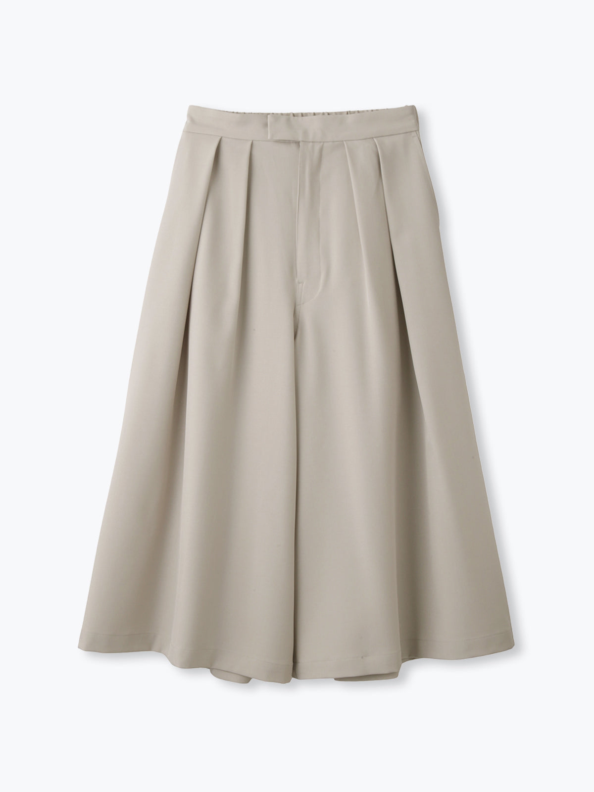 lelill レリル 2タックワイドキュロット