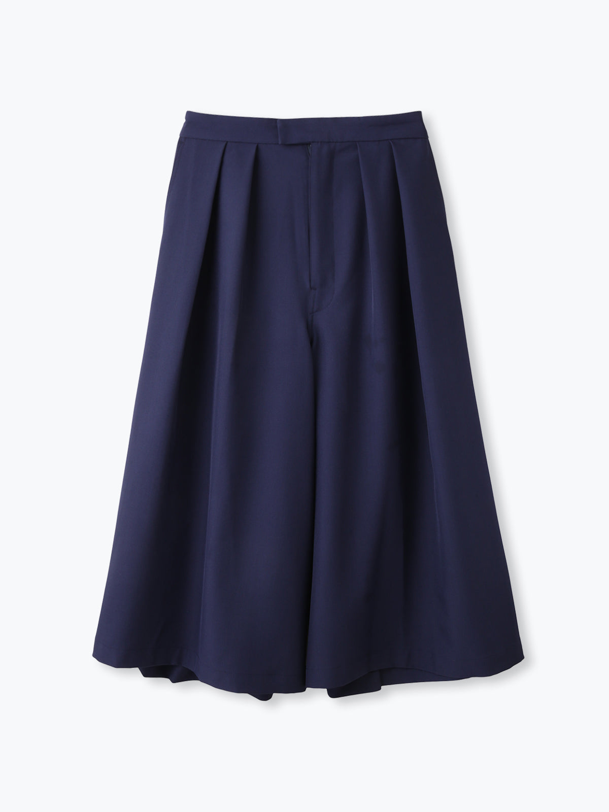lelill レリル 2タックワイドキュロット