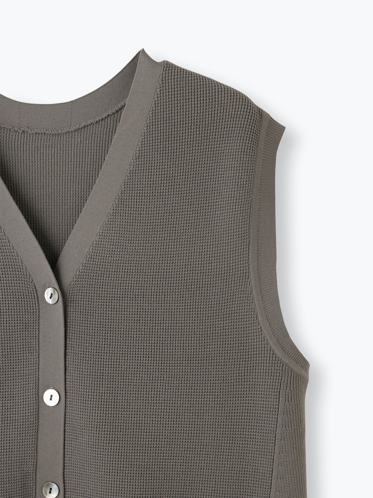 lelill レリル ハイテク2WAYワッフルジレ