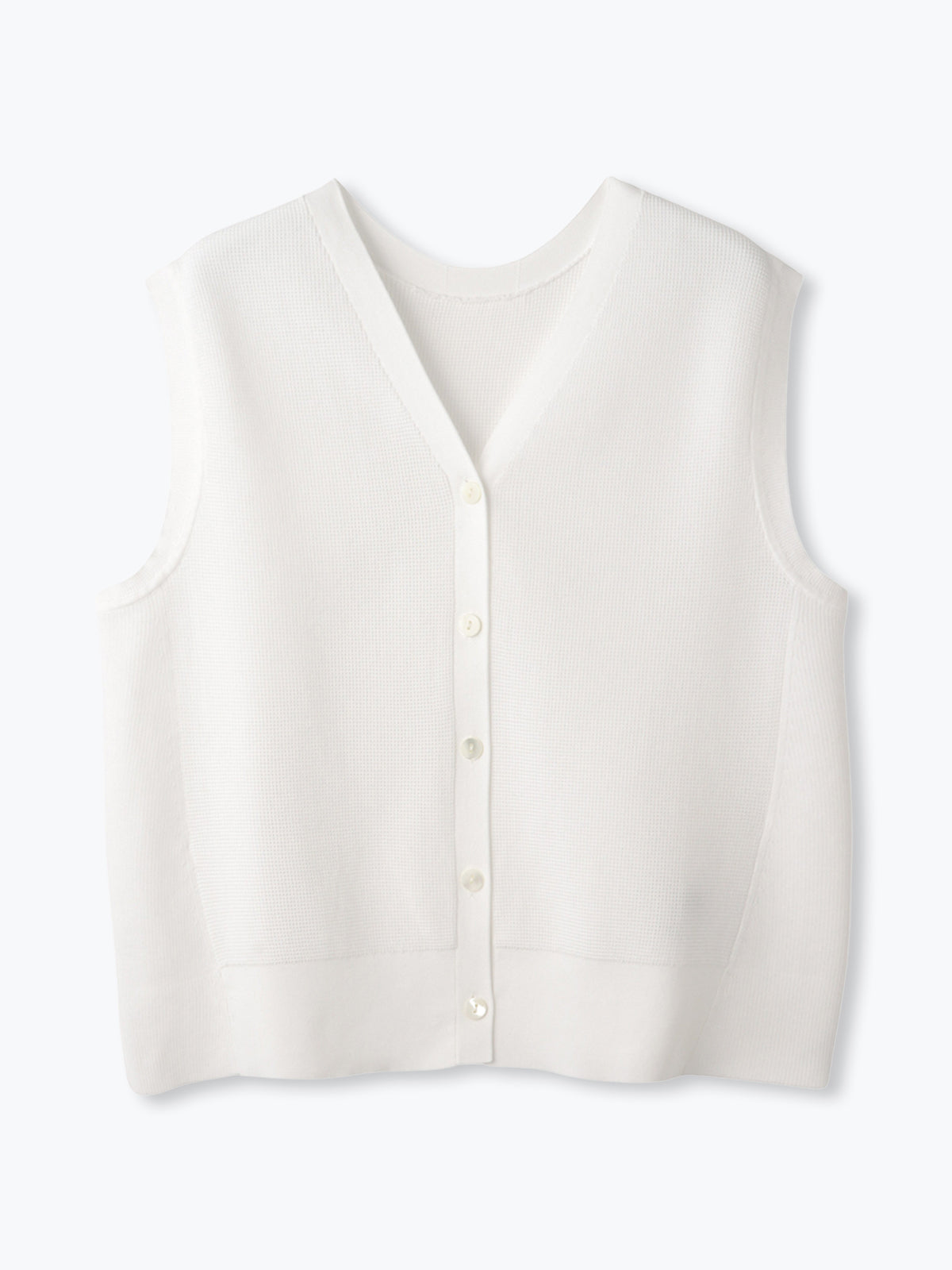 lelill レリル ハイテク2WAYワッフルジレ