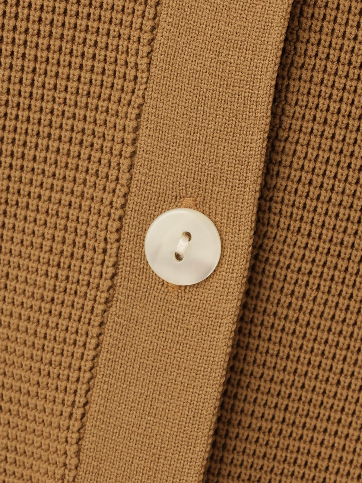 lelill レリル ハイテクAラインワッフルカーデ