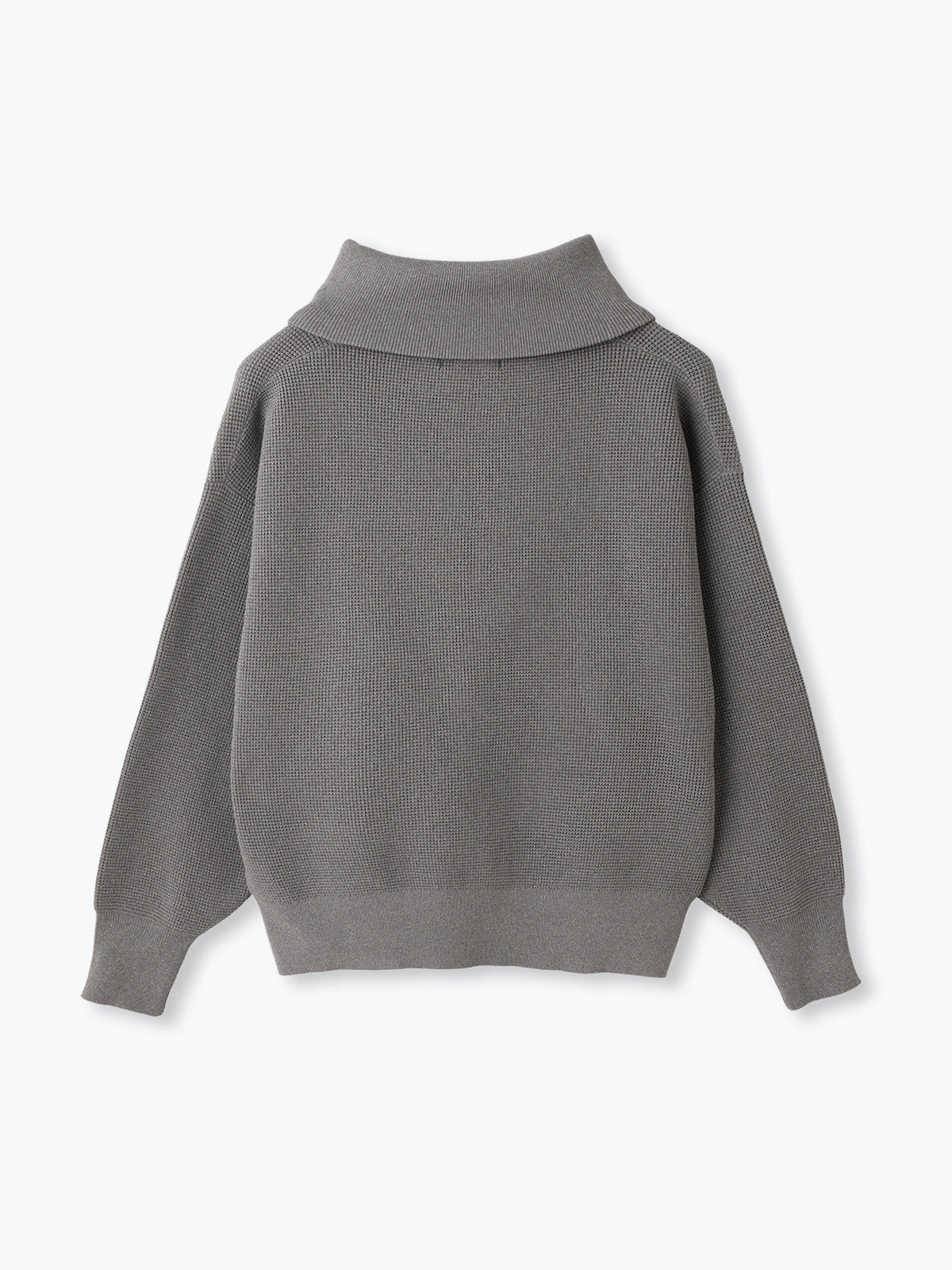 1009(どうぐ)POINT対象|【直営店限定】lelill レリル ハイテク ワッフルハーフZIPニット
