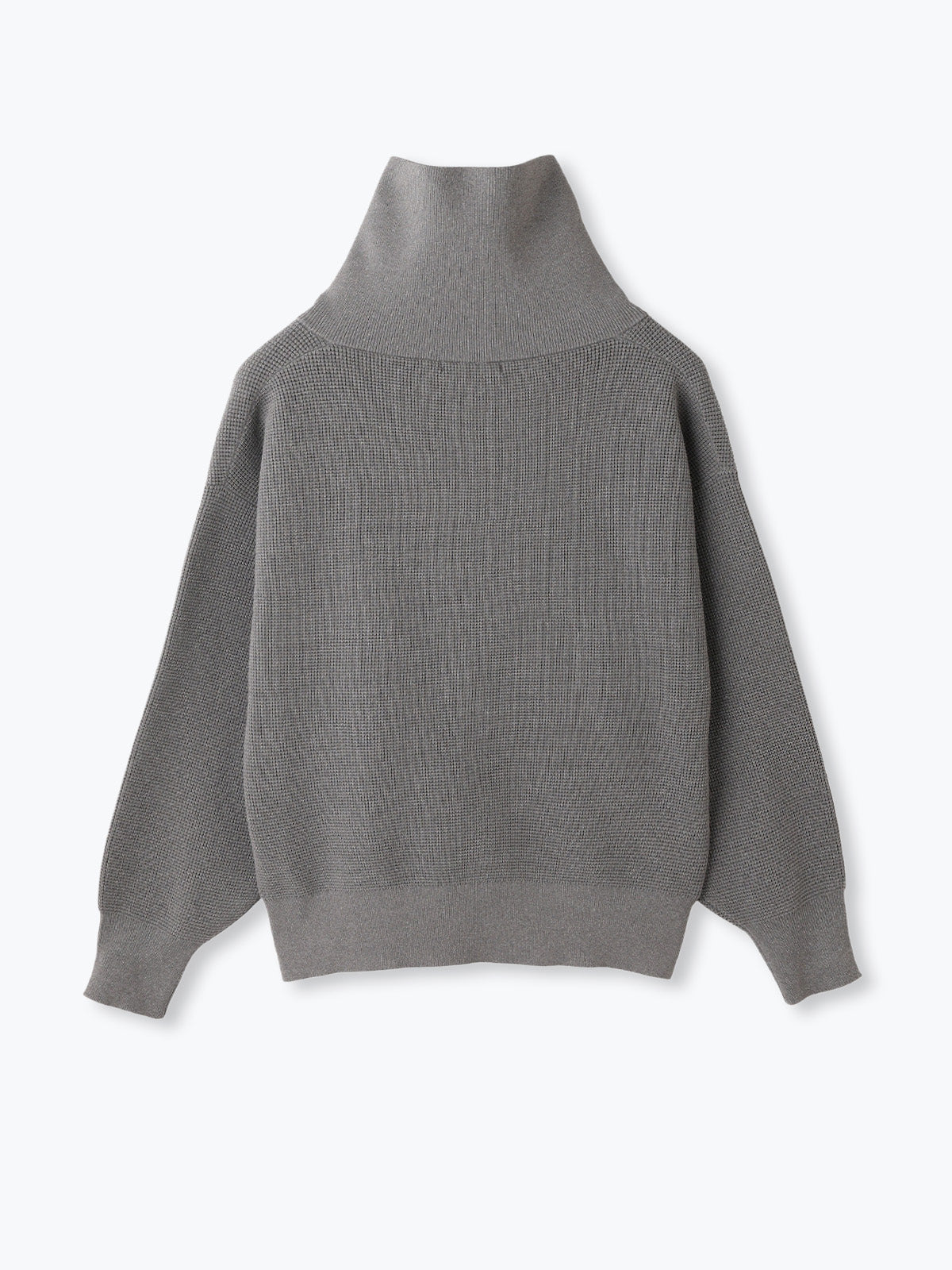 1009(どうぐ)POINT対象|【直営店限定】lelill レリル ハイテク ワッフルハーフZIPニット