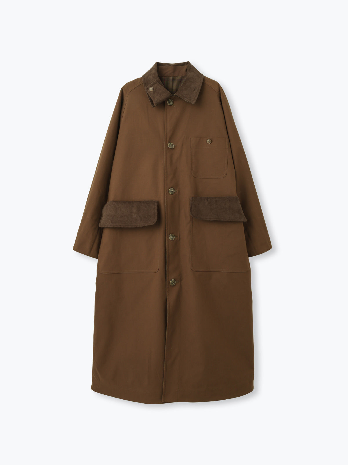 1009(どうぐ)POINT対象|lelill レリル リバーシブルバルマカーンコート