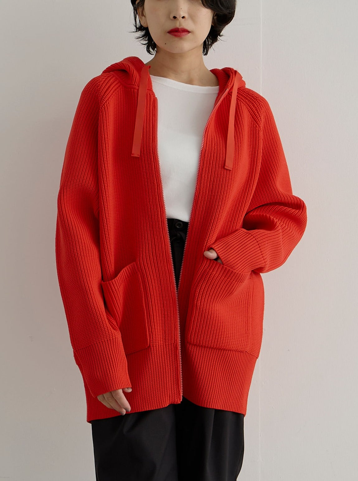 lelill レリル ハイテク畦フーディー