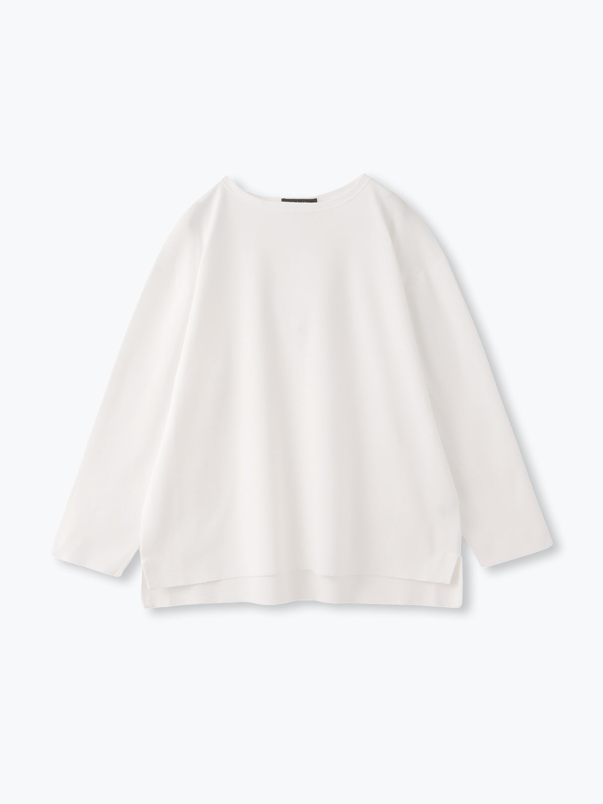 lelill レリル 〈天竺〉ハイテクボートネックニット(オーバーサイズ)