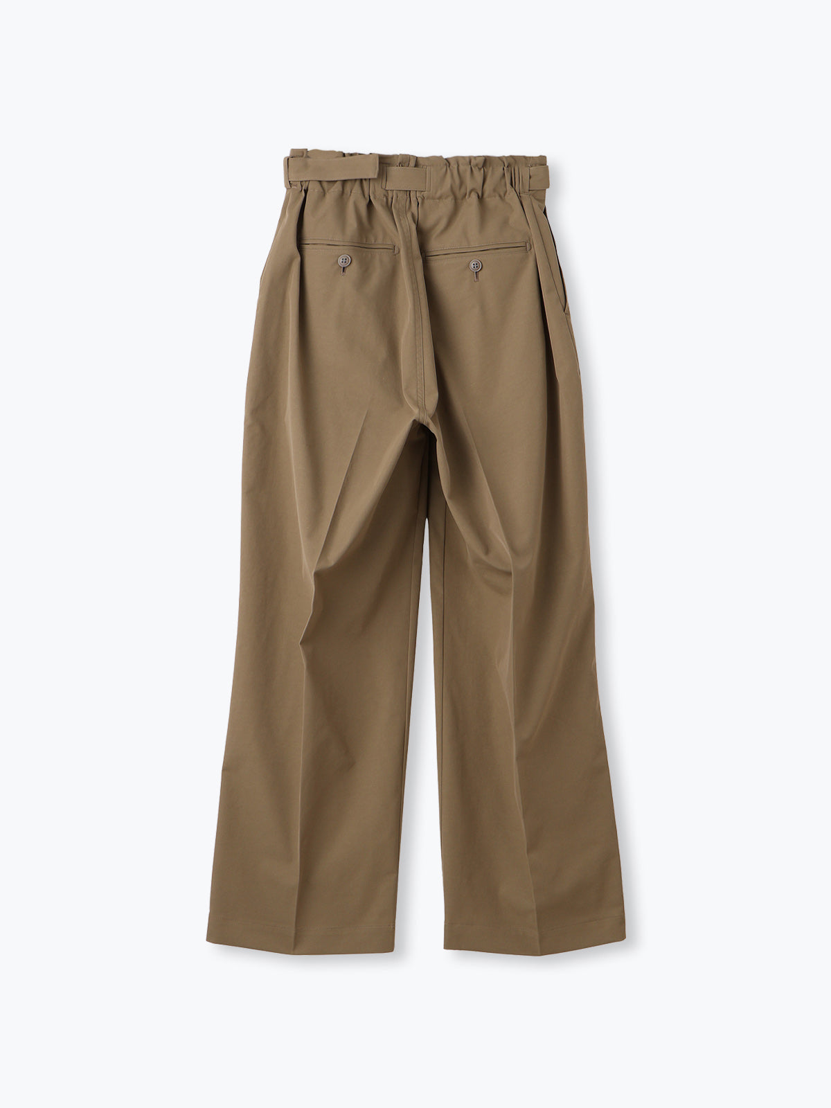 lelill レリル 日本製 ベルテッドワイドパンツ 2.0