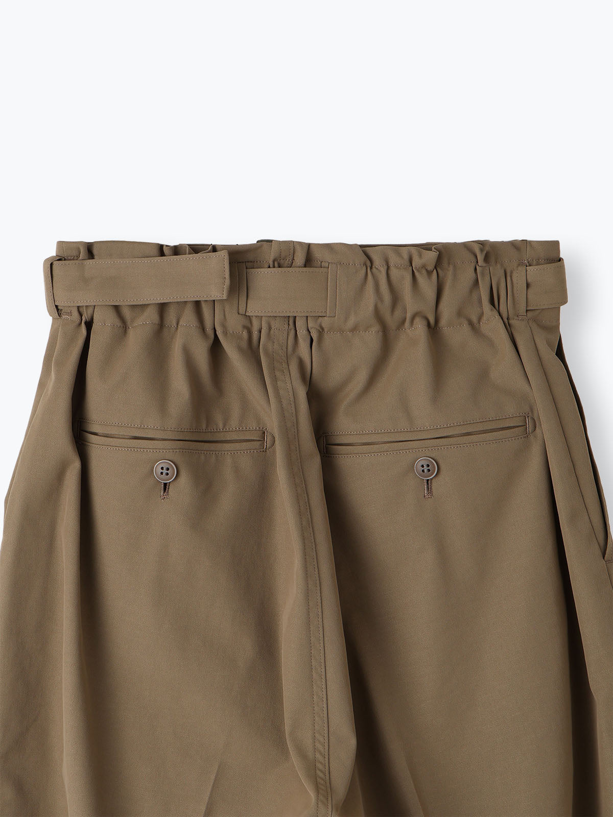 lelill レリル 日本製 ベルテッドワイドパンツ 2.0