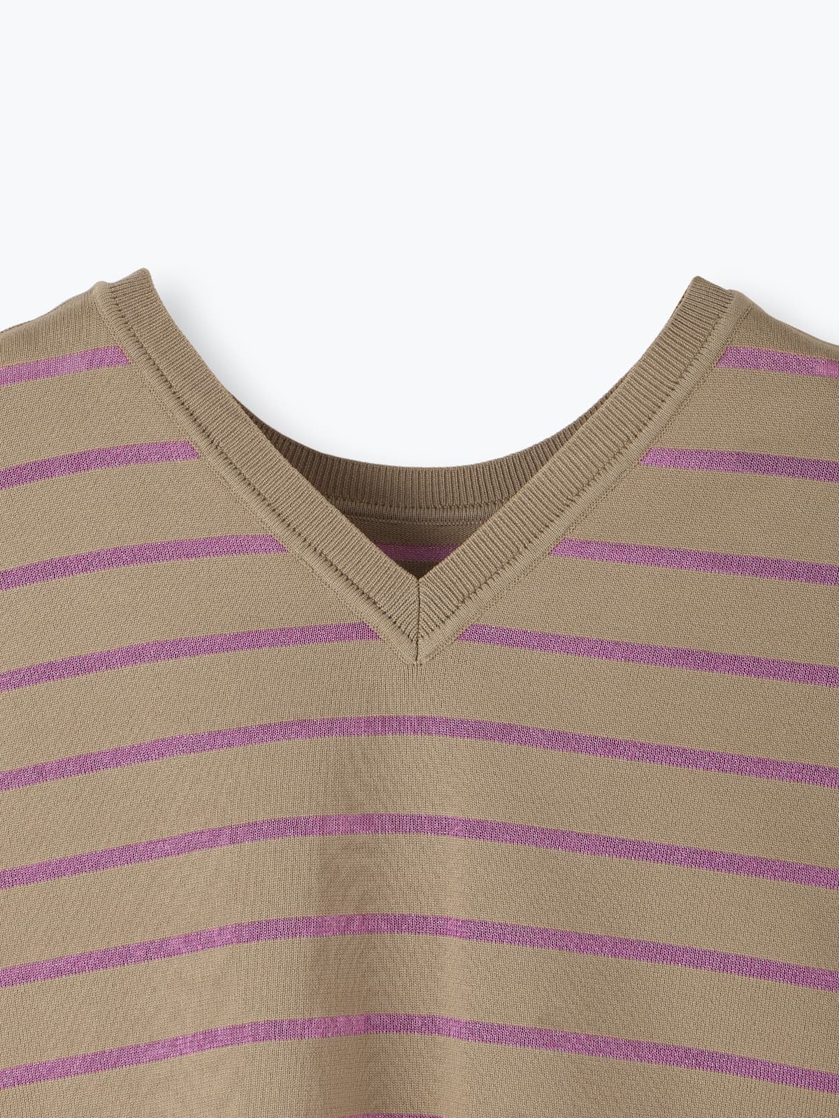 lelill レリル 2WAY WIND THROUGH ボーダーニット