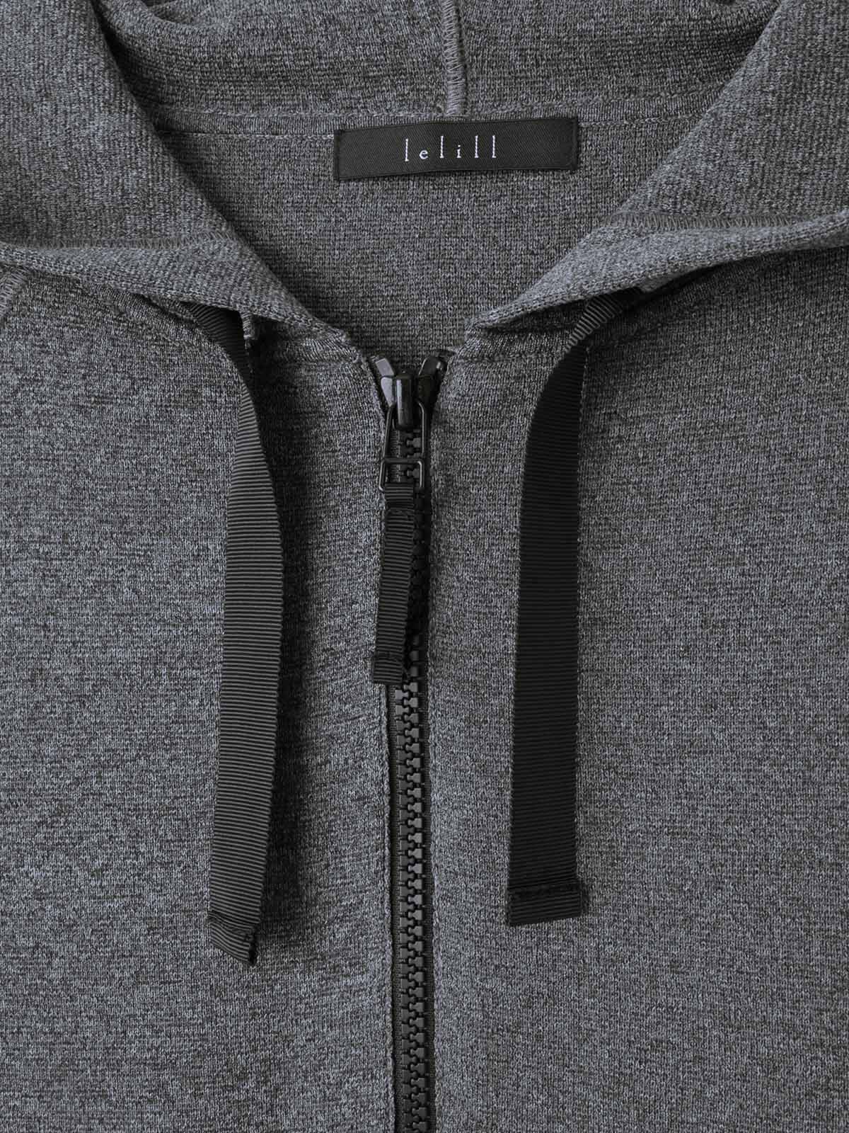 "NEW ARRIVAL" lelill レリル THE HIGHTECH KNITHOODIE