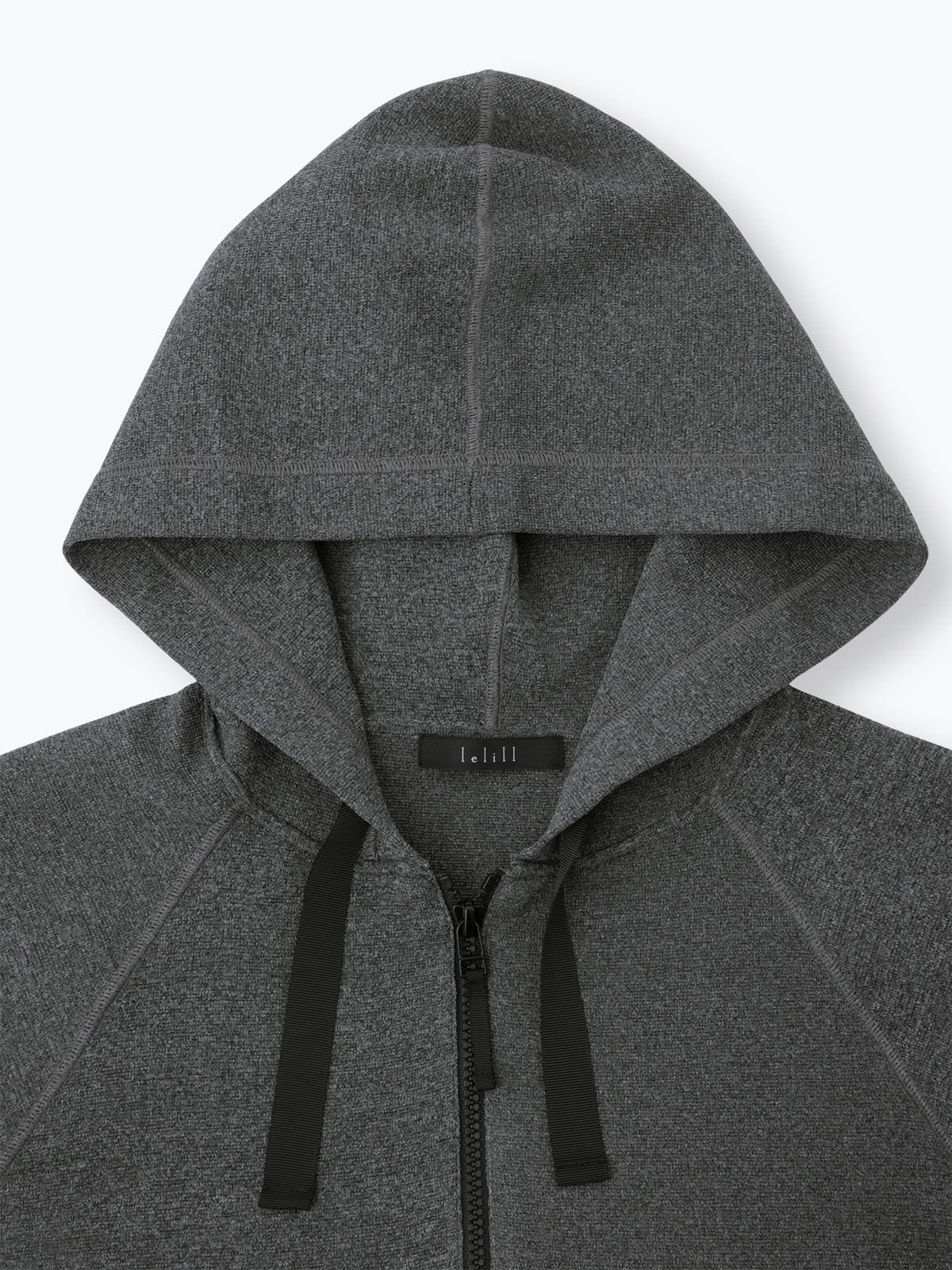 "NEW ARRIVAL" lelill レリル THE HIGHTECH KNITHOODIE