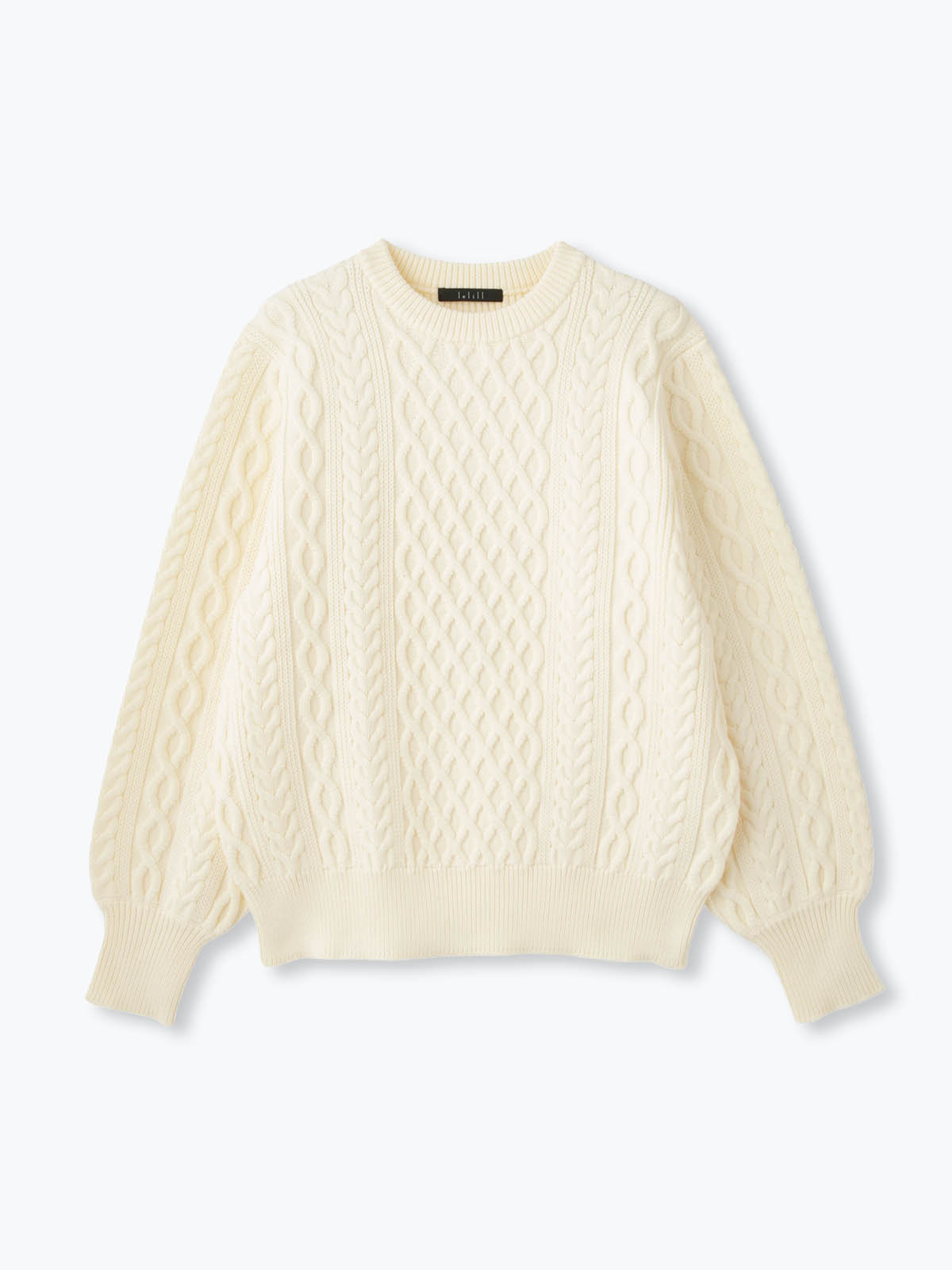 lelill レリル ハイテク アランニット