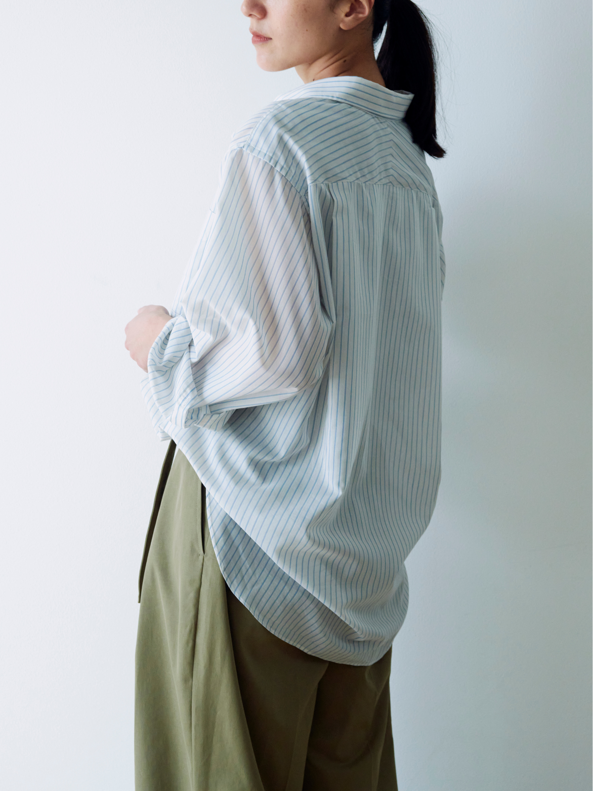 lelill レリル 日本製 ベルテッドワイドパンツ 2.0