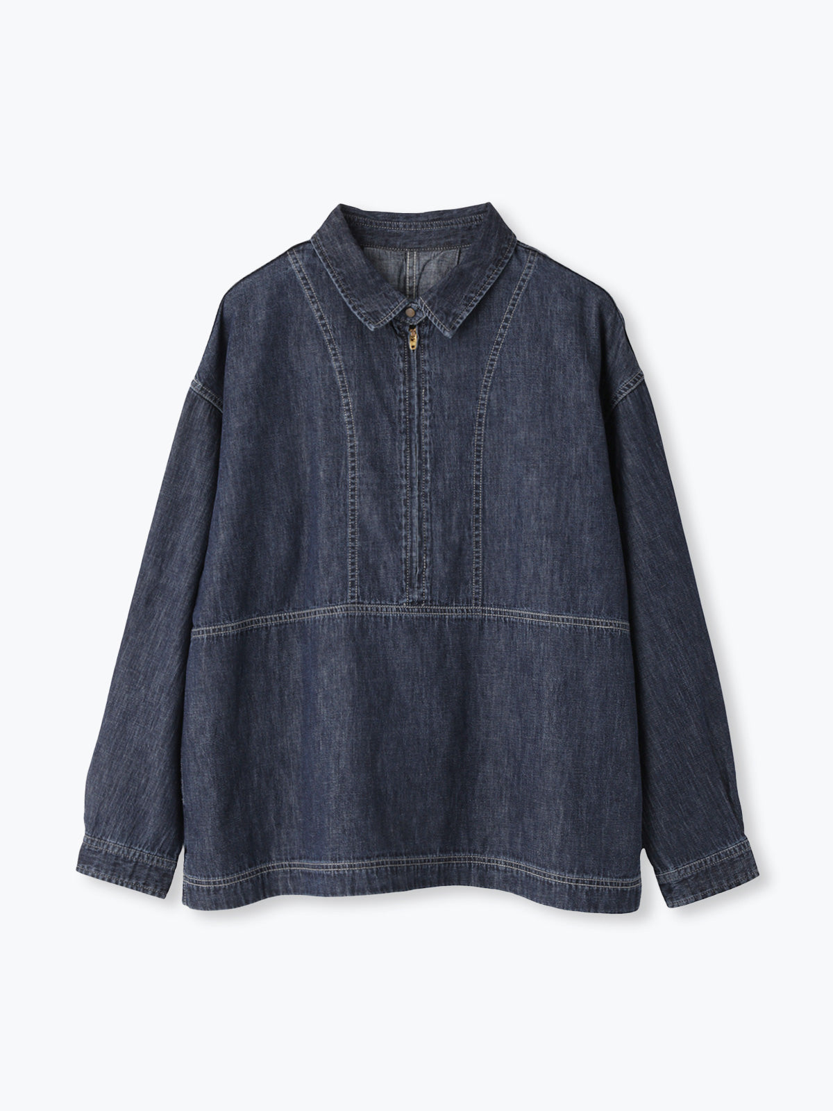 lelill レリル ワークプルオーバーシャツ