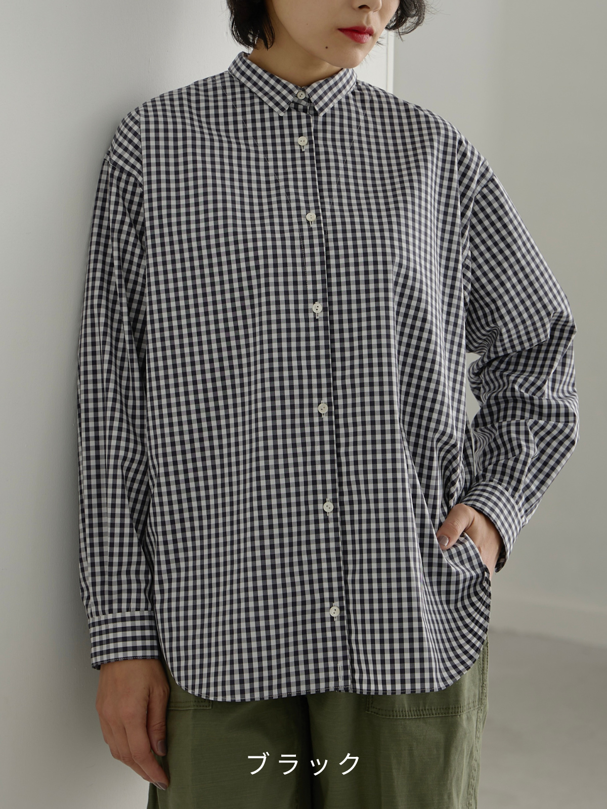 lelill レリル ベーシックシャツTHE BASIC SHIRT