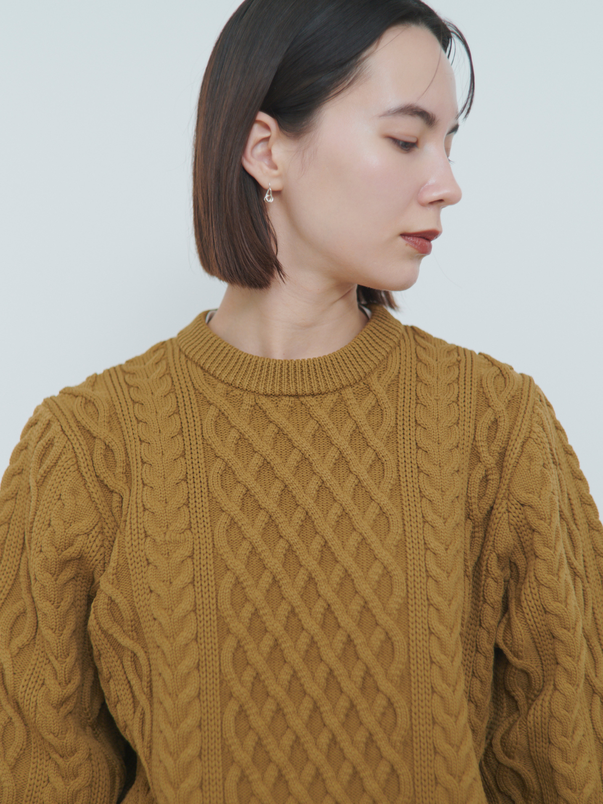 lelill レリル ハイテク アランニット