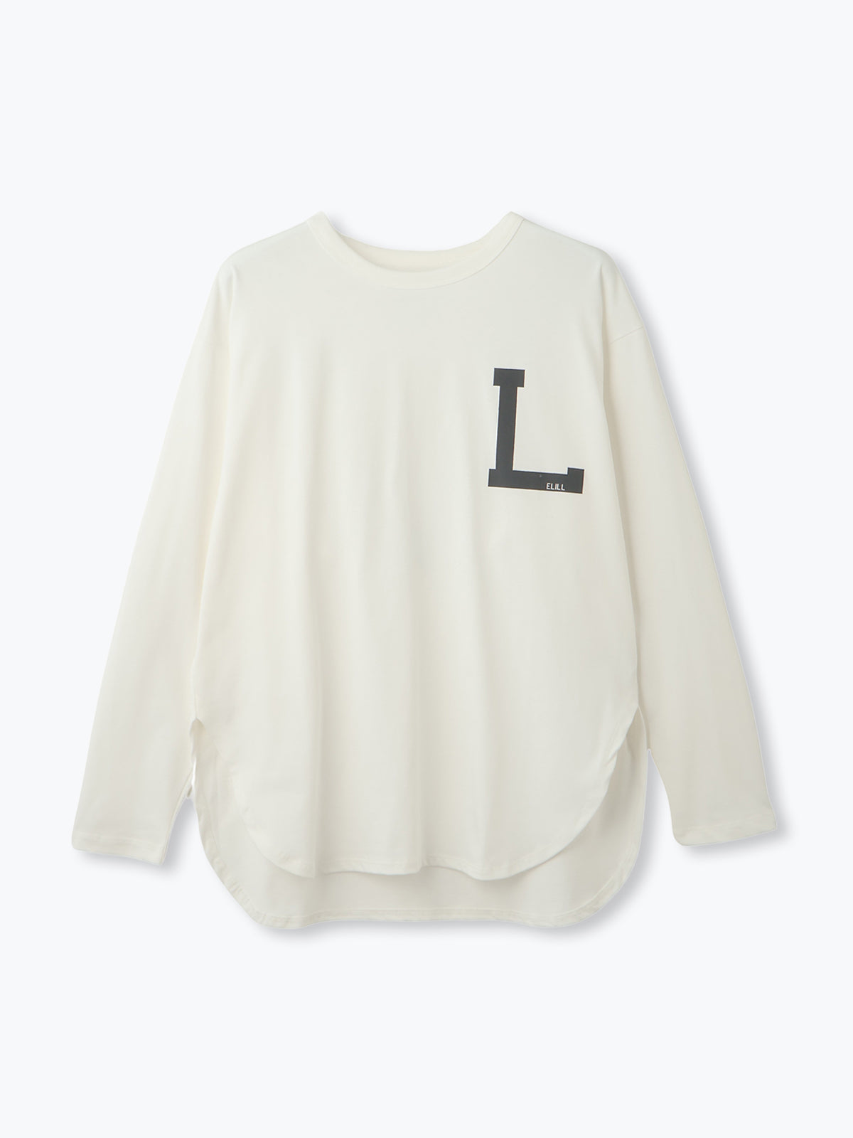 【Wポイント】lelill レリル BASIC L/S プリントT①