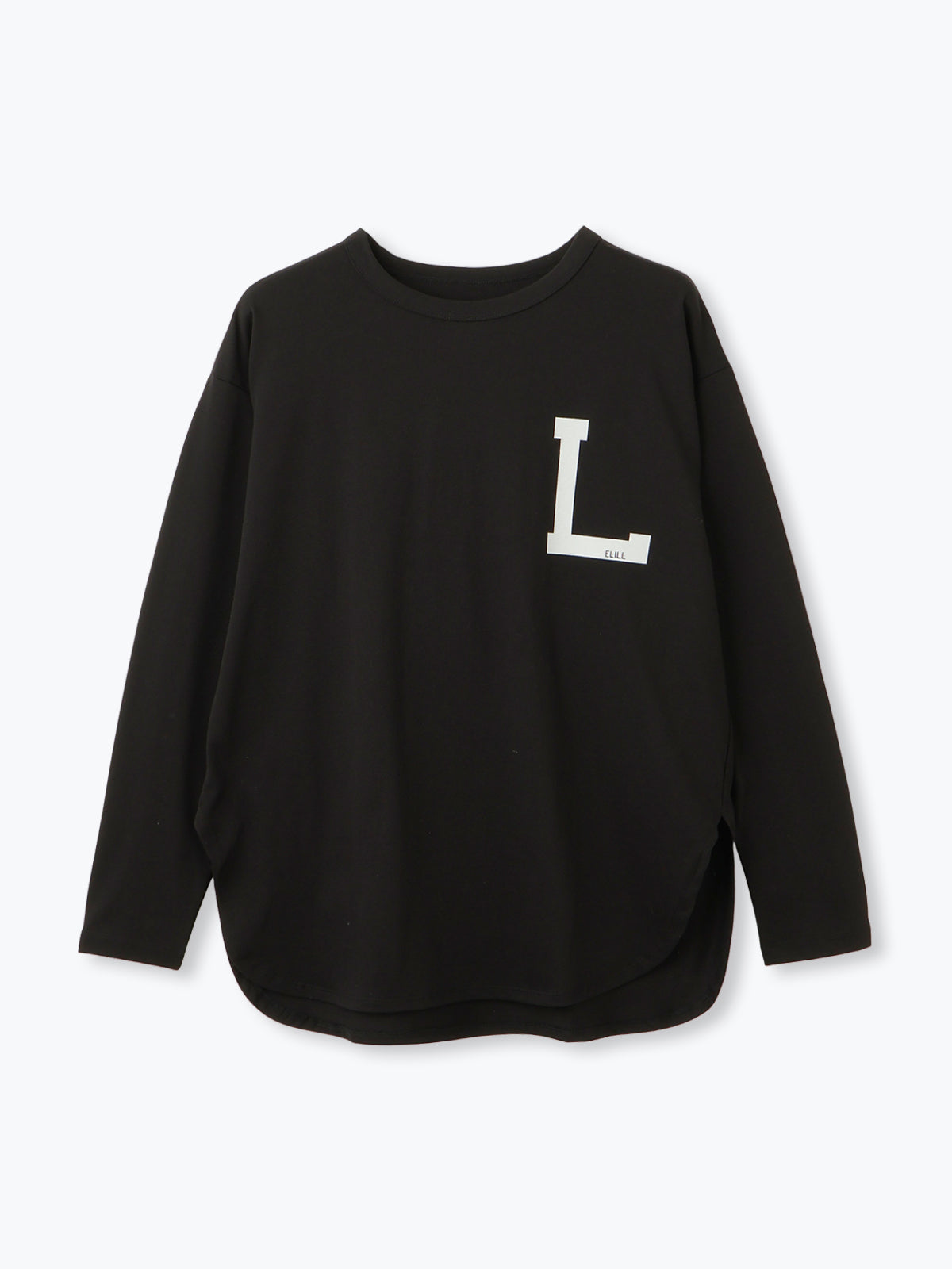 【Wポイント】lelill レリル BASIC L/S プリントT①