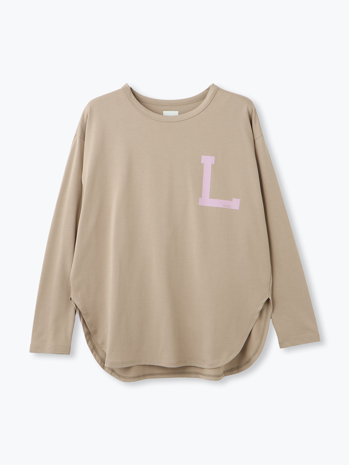 【Wポイント】lelill レリル BASIC L/S プリントT①