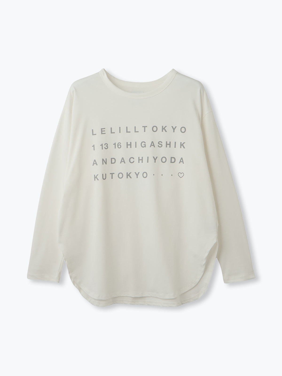 lelill レリル BASIC L/S プリントT③