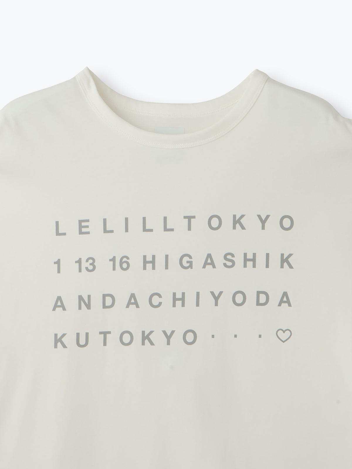 lelill レリル BASIC L/S プリントT③
