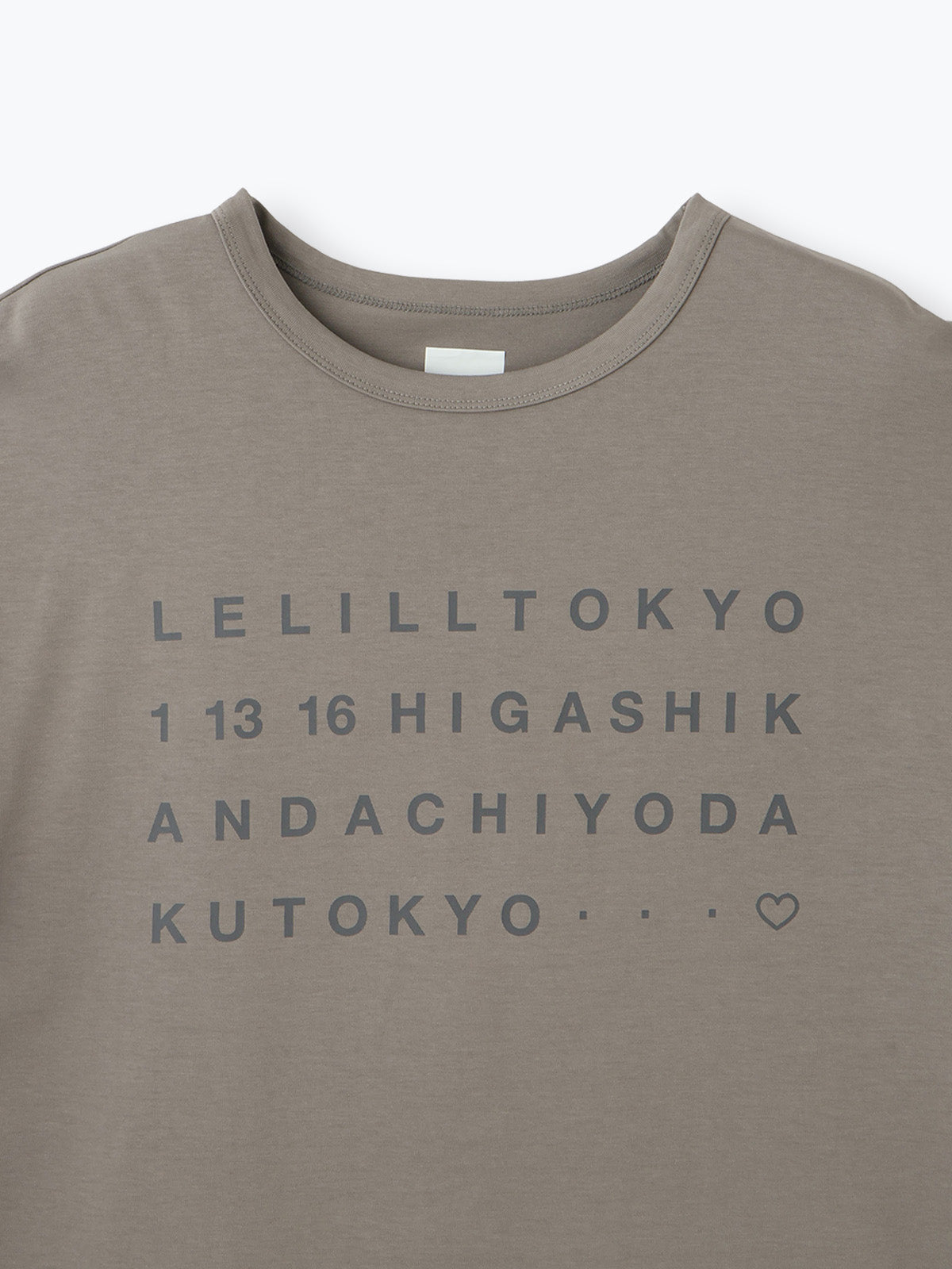 lelill レリル BASIC L/S プリントT③