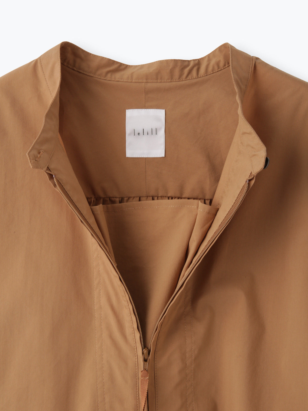 lelill レリル ZIP P/O SHIRT
