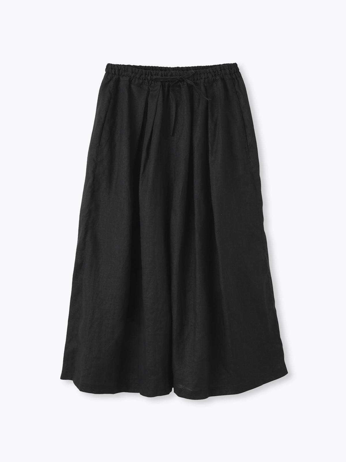 lelill レリル リネン アンクル ワイドPANTS