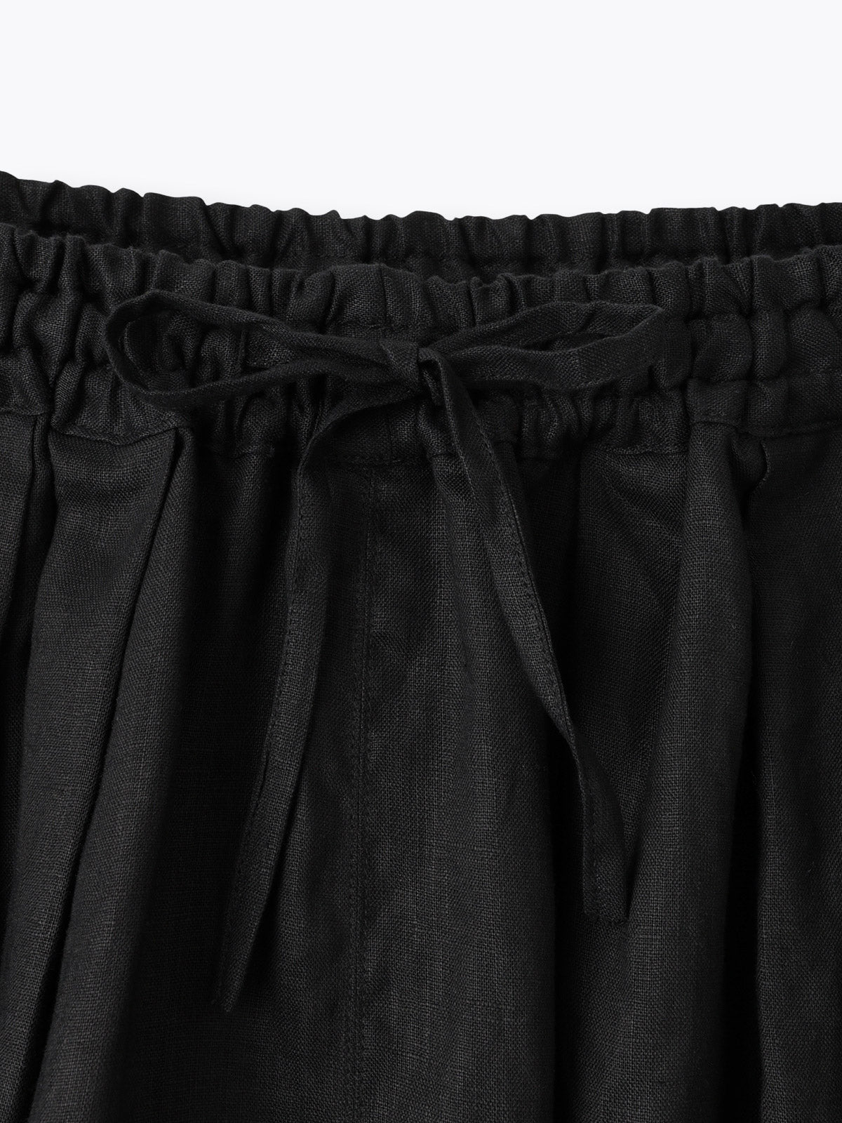 lelill レリル リネン アンクル ワイドPANTS