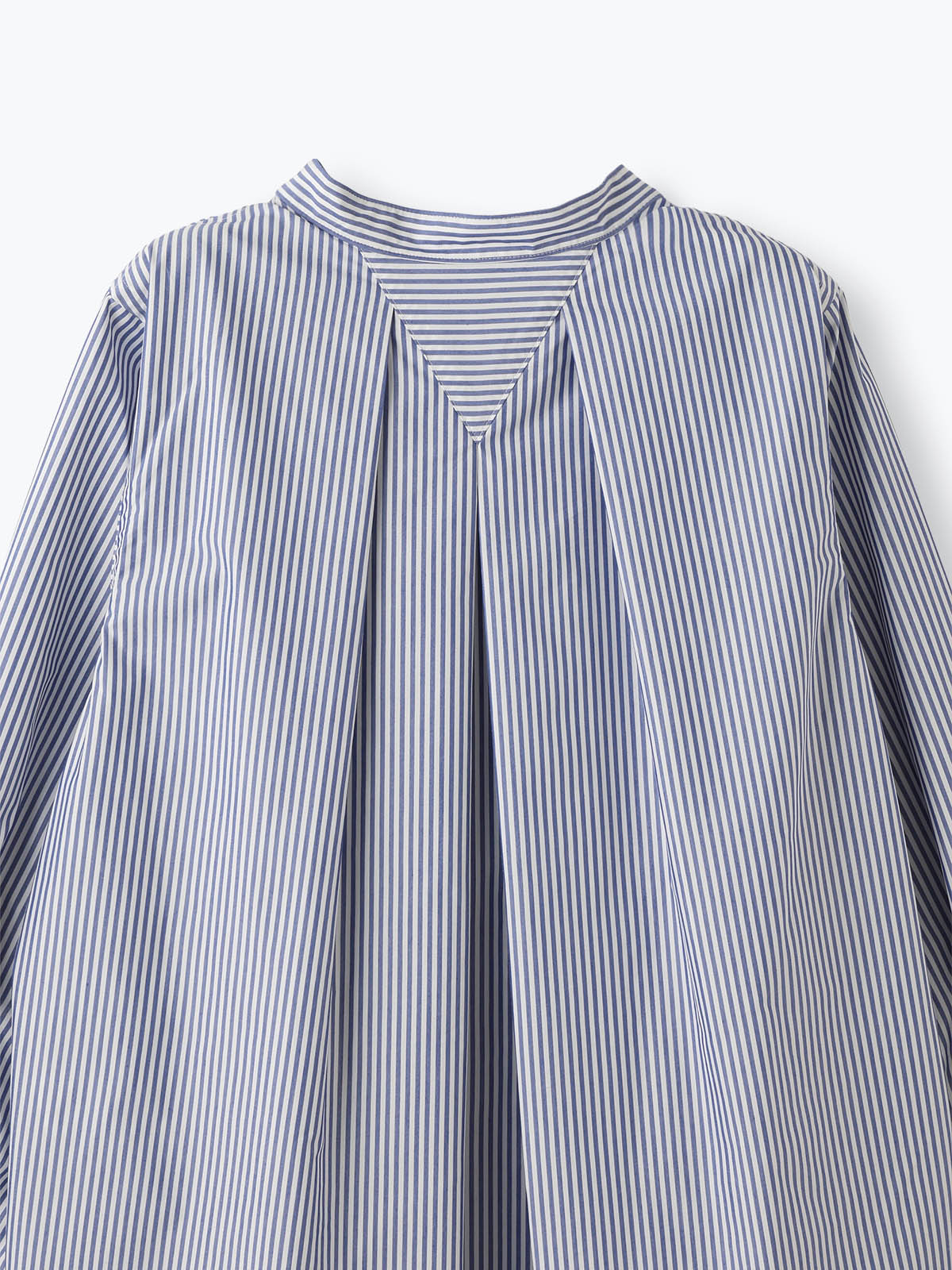 1009(どうぐ)POINT対象|【直営店限定】lelill レリル オーガニックタイプライターフレアーシャツ