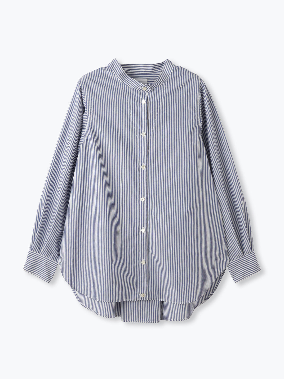 1009(どうぐ)POINT対象|【直営店限定】lelill レリル オーガニックタイプライターフレアーシャツ