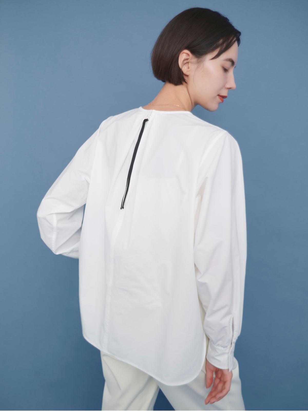 【Wポイント】lelill レリル THE BASIC BLOUSE 4.0