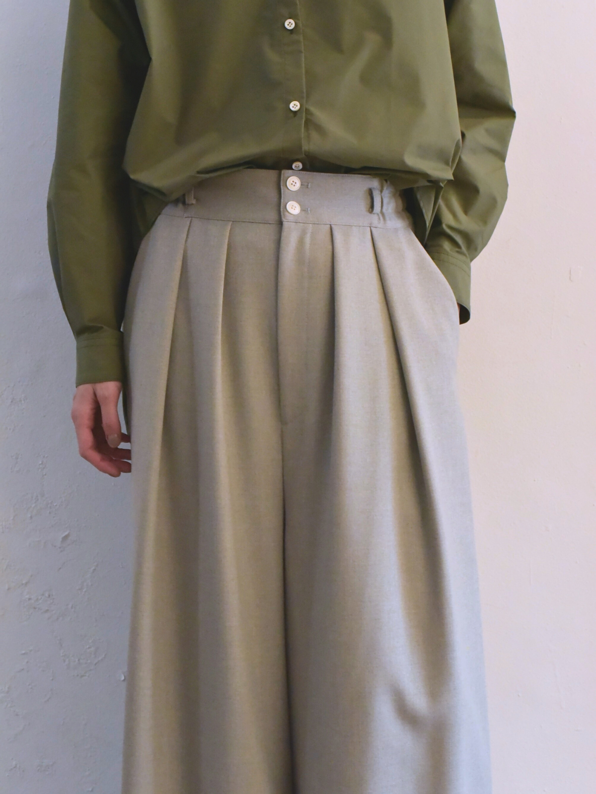 lelill レリル トロピカルワイドパンツ