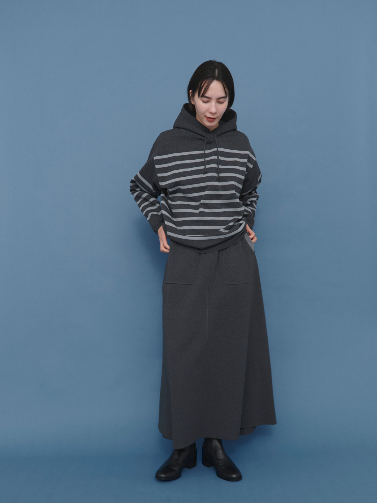 lelill レリル ハイテクAラインスカート