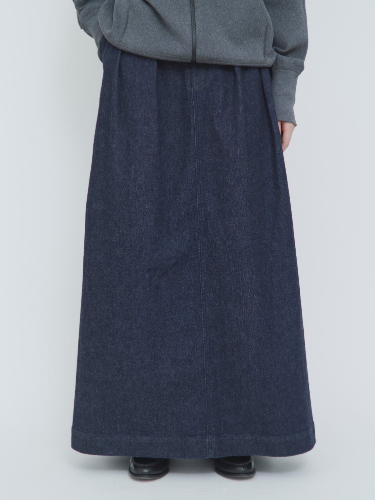 【Wポイント】lelill レリル タックロングスカート