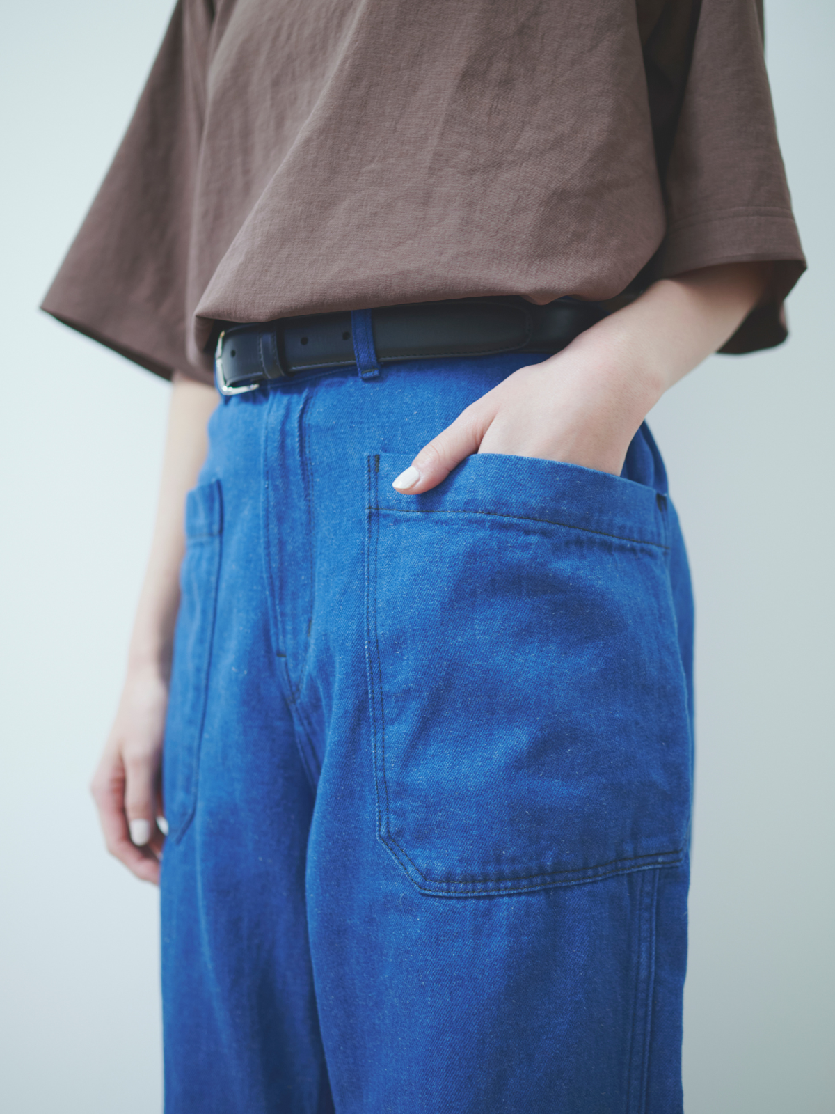 lelill レリル イージーランチパンツ cotton/linen