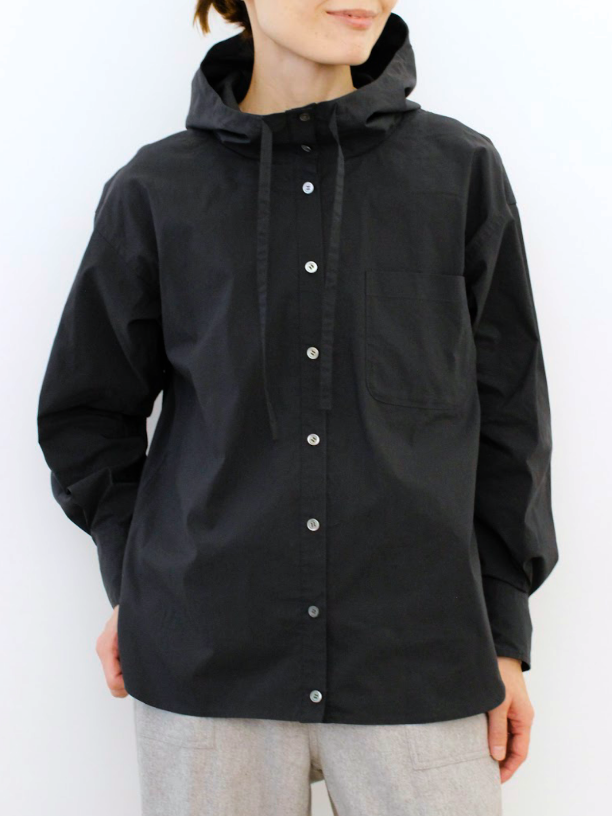 lelill レリル THE HOODIE SHIRT