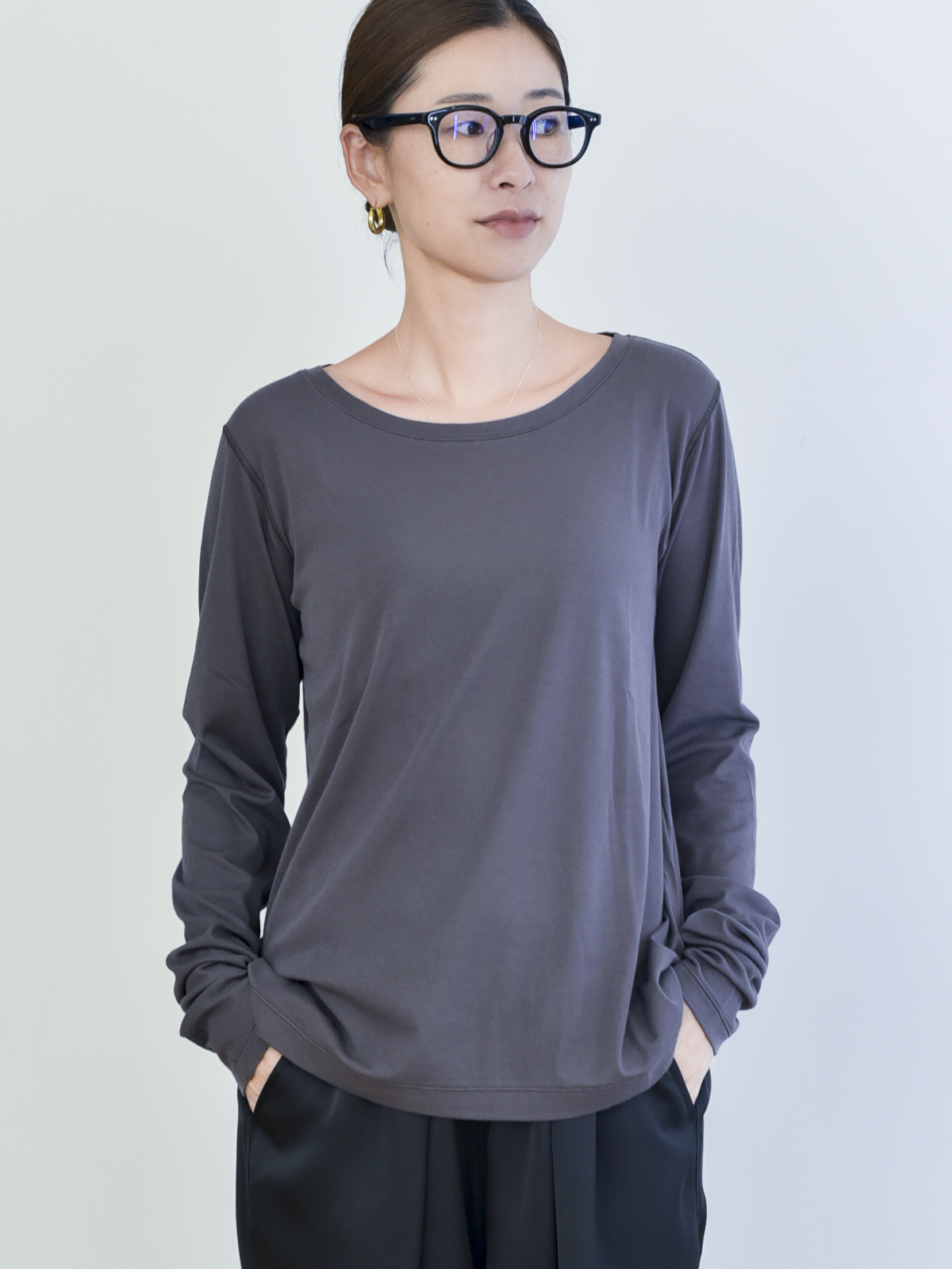 lelill レリル ベアフライス TOOLONG SLEEVE T(ラウンドネック)