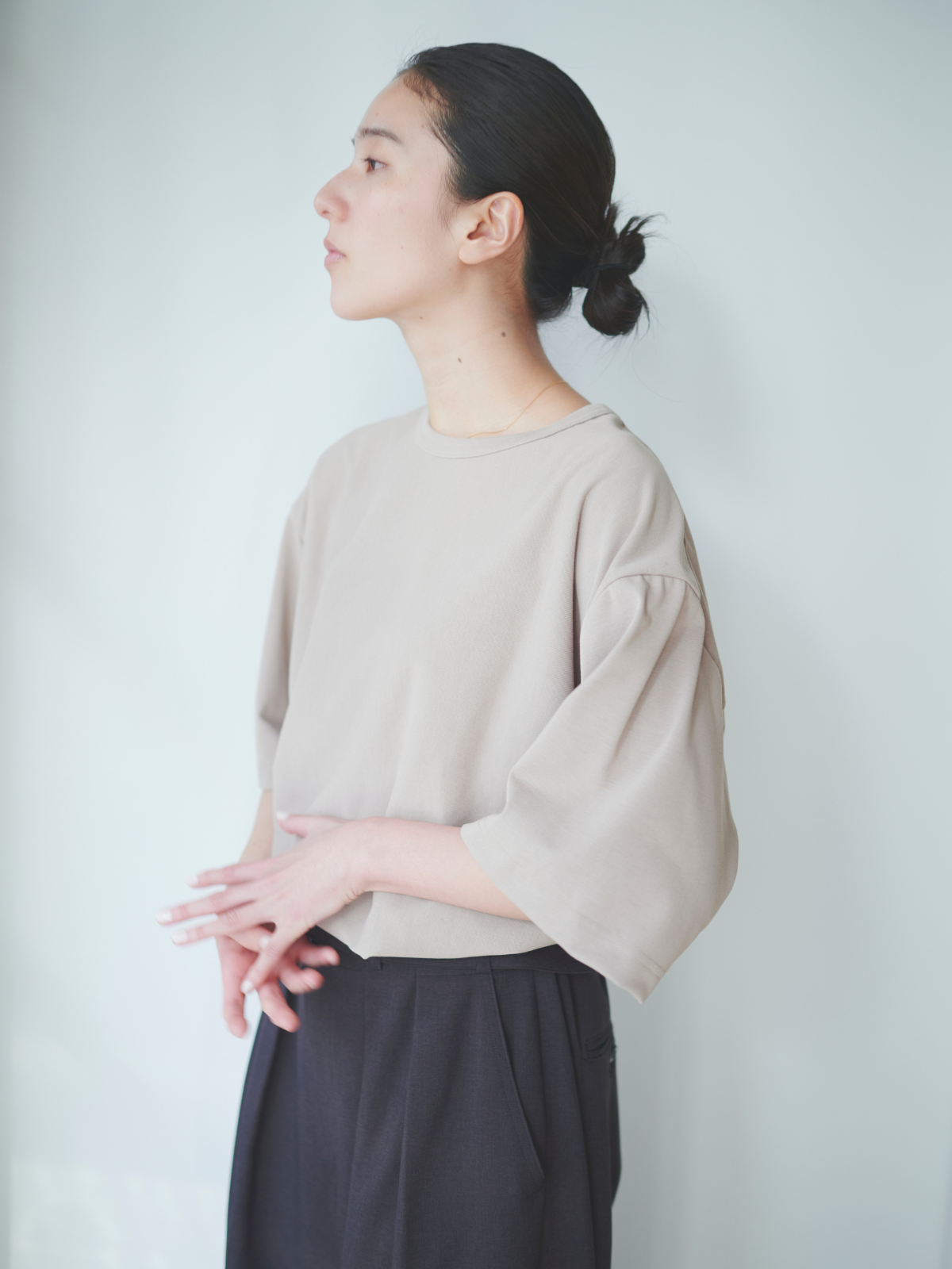 lelill レリル 【日本製】THE ハイテク BASIC T(オーバーサイズ)