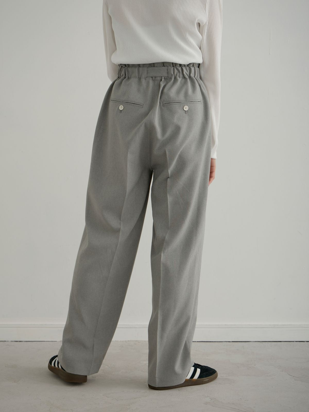 lelill レリル トロピカルベルテッドパンツ