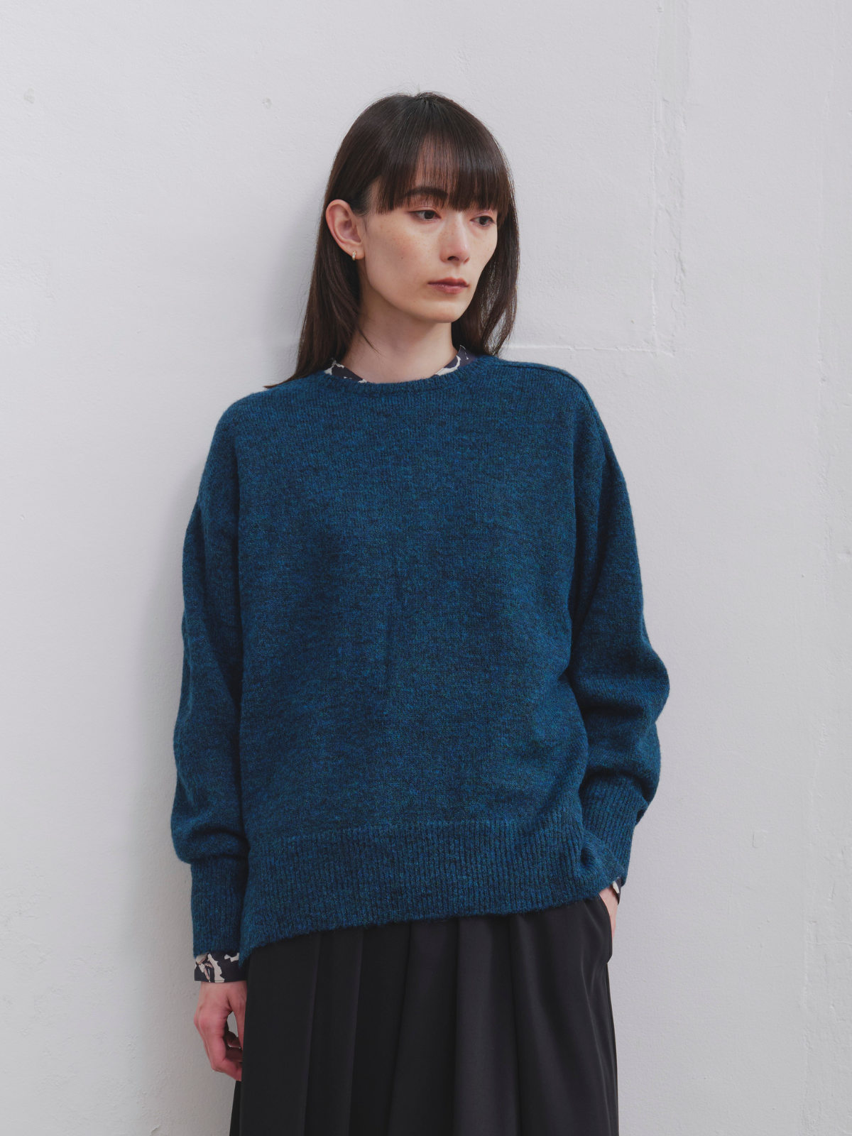 lelill レリル メランジミックスプルオーバー