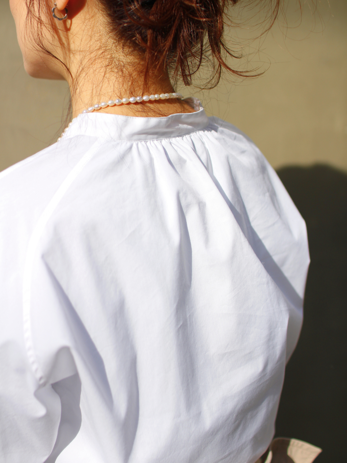 lelill レリル ピマソロ スプリットブラウス