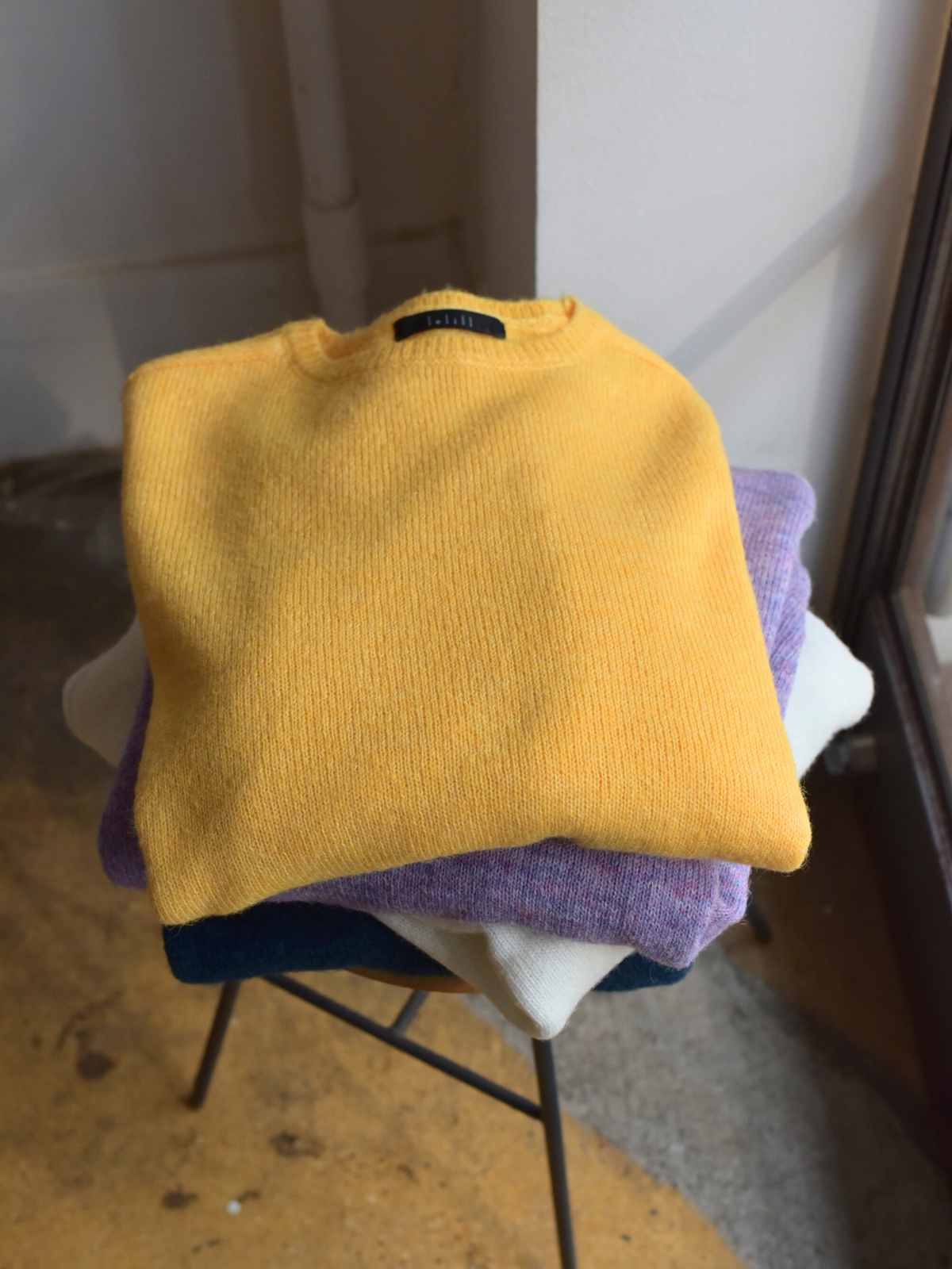 lelill レリル メランジミックスプルオーバー