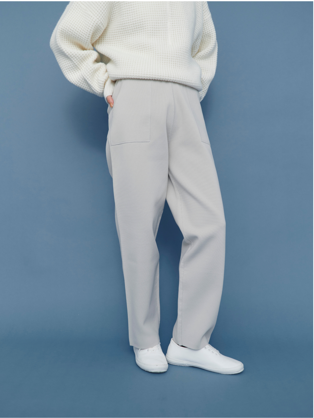 lelill レリル ハイテクニットテーパード